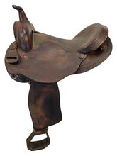 16 Inch Used Simco Trail Saddle 711