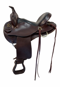 16 Inch Used South Bend Elkhart Eagle Trail Saddle Wide Tree 1002