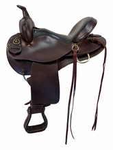 16 Inch Used South Bend Elkhart Eagle Trail Saddle Wide Tree 1002