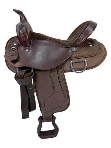 16 Inch Used South Bend Lady Cordura Trail Saddle Wide Tree 2000