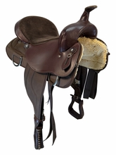 16 Inch Used South Bend Lady Cordura Trail Saddle Wide Tree 2000