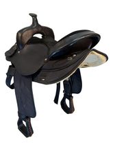 SOLD 2026/03/29  16 Inch Used South Bend Pawnee Haflinger Cordura Trail Saddle X Wide Tree 2900