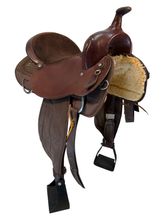 16inch Used South Bend Saddle Co Lady Flex Cordura Trail Saddle Medium Tree 2002