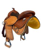 16 Inch Used South Bend Saddle Co Training Saddle 2387