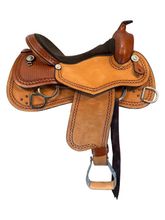 16 Inch Used South Bend Saddle Co Training Saddle 2387