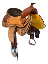 16 Inch Used South Bend Saddle Co Training Saddle 2387