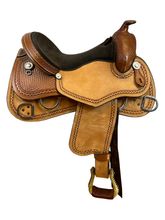 16 Inch Used South Bend Saddle Co Training Saddle 2387 *Free Shipping*