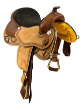 16 Inch Used South Bend Saddle Co Training Saddle 2387 *Free Shipping*
