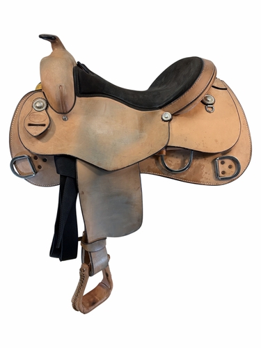 16 Inch Used South Bend Training Saddle Medium Tree 2300