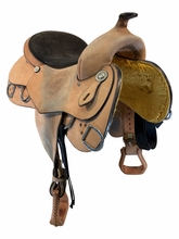 16 Inch Used South Bend Training Saddle Medium Tree 2300