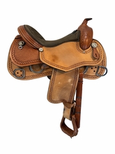 16 Inch Used South Bend Training Saddle Wide Tree 2387