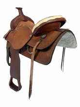 16 Inch Used Southern RE Roping Saddle Wide Tree