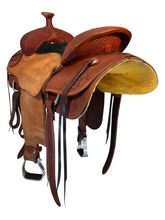 16 Inch Used Spur Saddle Ranch Saddle