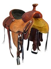 16 Inch Used Spur Saddle Ranch Saddle