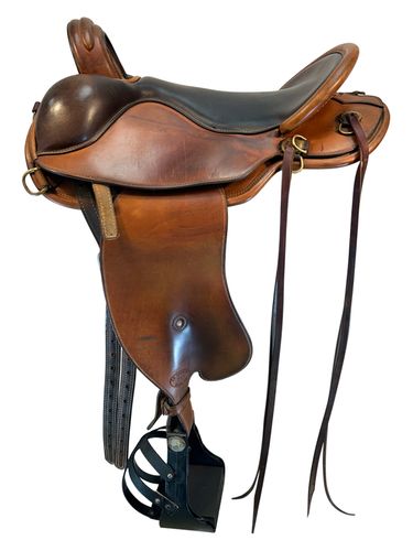 HOLD 2025/07/15j  16 Inch Used Sr Saddlery Endurance Saddle 767
