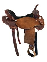 16 Inch Used SRS Saddlery Barrel Saddle