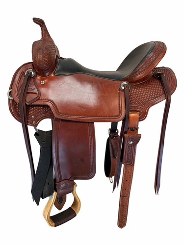 16 Inch Used SRS Saddlery Trail Saddle