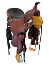 SOLD 2025/09/22j  16 Inch Used Steve Edwards Mule Trail Saddle