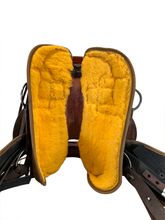 SOLD 2025/09/13  16 Inch Used Steve Edwards Trail Lite Mule Saddle
