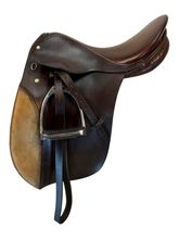 16 Inch Used Stubben Dressage Saddle Medium Tree