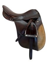 16 Inch Used Stubben Dressage Saddle Medium Tree