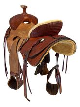 16 Inch Used Sues Ranch Saddle Wide Tree