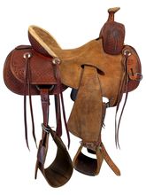 16 Inch Used Sues Ranch Saddle Wide Tree