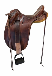 16 Inch Used Syd Hill Australian Saddle Suprema Bushmaster Poley