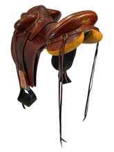 16 Inch Used Syd Hill Australian Saddle Suprema Bushmaster Poley
