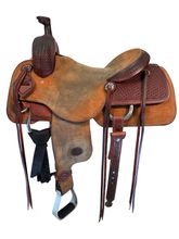 16 Inch Used Teskey Cutting Saddle