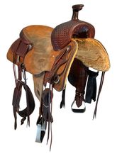 16 Inch Used Teskey Cutting Saddle