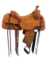16 Inch Used Teskey Ranch Cutter Saddle