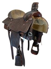 16 Inch Used Teskey Roping Saddle