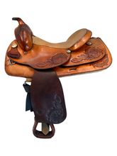 16 Inch Used TexTan Reining Saddle
