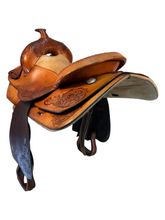 16 Inch Used TexTan Reining Saddle