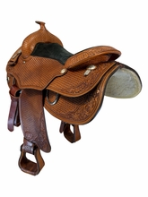 SOLD 08/14/2026ct 16 Inch Used TexTan Reining Saddle Medium Tree
