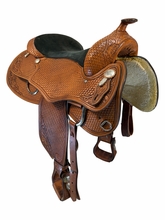 SOLD 08/14/2026ct 16 Inch Used TexTan Reining Saddle Medium Tree