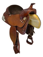 16 Inch Used TexTan Show Saddle Medium Tree