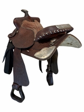 16 Inch Used TexTan Show Saddle Medium Tree