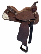 16 Inch Used TexTan Show Saddle Medium Tree