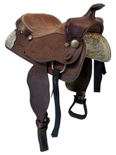 16 Inch Used TexTan Show Saddle Medium Tree