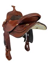SOLD 2025/09/13  16 Inch Used TexTan Trail Saddle