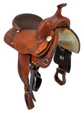 SOLD 2025/09/13  16 Inch Used TexTan Trail Saddle
