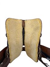 16 Inch Used TexTan Trail Saddle Medium Tree