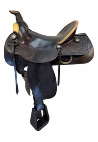 16 Inch Used TexTan Trail Saddle Medium Tree