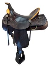 16 Inch Used TexTan Trail Saddle Medium Tree