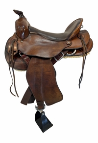 16 Inch Used Timberline Trail Saddle Medium Tree