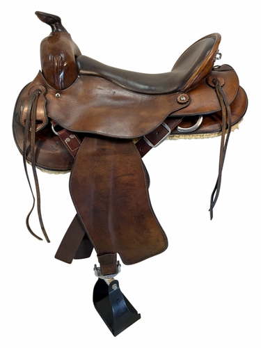 16 Inch Used Timberline Trail Saddle Medium Tree