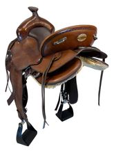 16 Inch Used Timberline Trail Saddle Medium Tree