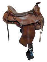 16 Inch Used Timberline Trail Saddle Medium Tree